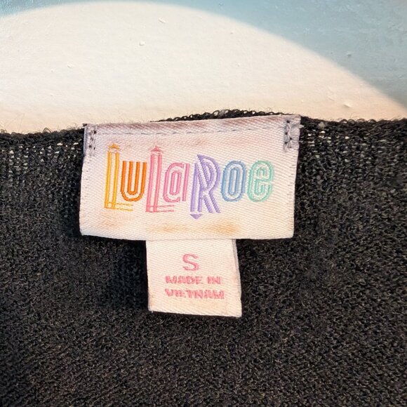 LuLaRoe Shirley Cardigan, size S, new but without tags, classic black - Picture 2 of 5
